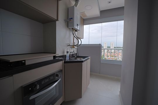 Área de Serviço de apartamento à venda com 2 quartos, 45m² em Jardim Santa Maria, São Paulo