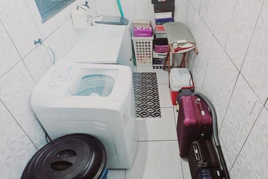 Área de Serviço de casa para alugar com 2 quartos, 93m² em Saracuruna, Duque de Caxias