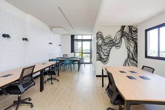 Área comum de apartamento à venda com 1 quarto, 26m² em Centro, Curitiba