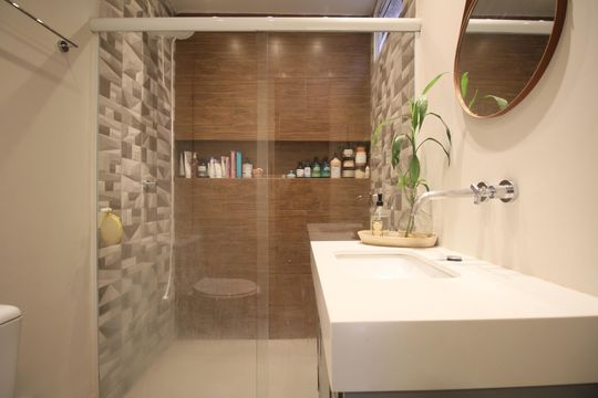 Banheiro da Quarto 1 de casa à venda com 2 quartos, 73m² em Jardim Ampliacao, São Paulo