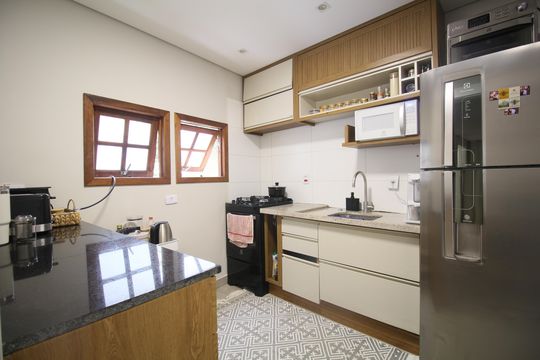 Cozinha de casa à venda com 2 quartos, 73m² em Jardim Ampliacao, São Paulo