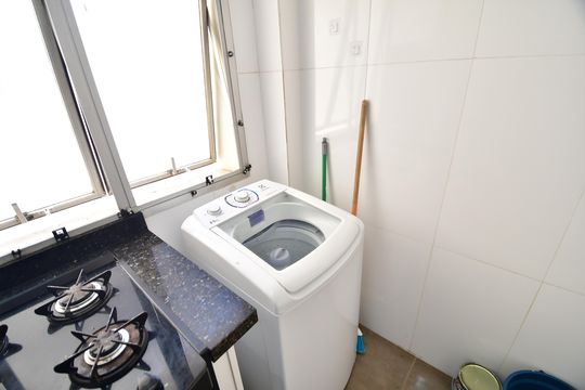 Cozinha de apartamento para alugar com 1 quarto, 40m² em Centro, Campinas
