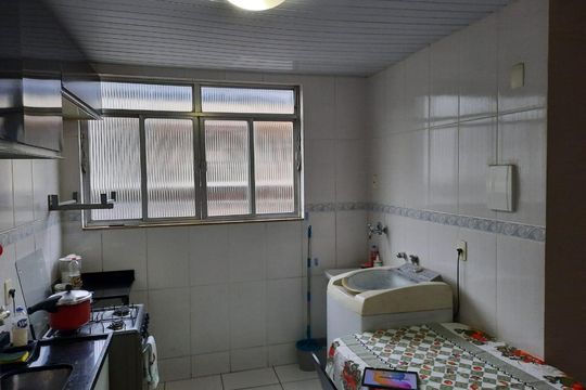 Área de serviço de apartamento à venda com 2 quartos, 53m² em Vila Valqueire, Rio de Janeiro