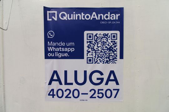 Placa de casa para alugar com 2 quartos, 80m² em Loteamento Residencial Vista Linda, São José dos Campos