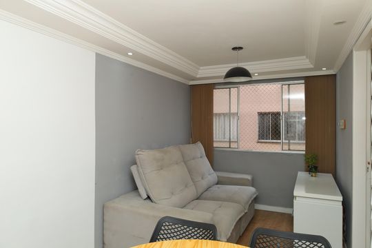 Sala de apartamento à venda com 2 quartos, 40m² em Vila Santa Cruz (zona Leste), São Paulo
