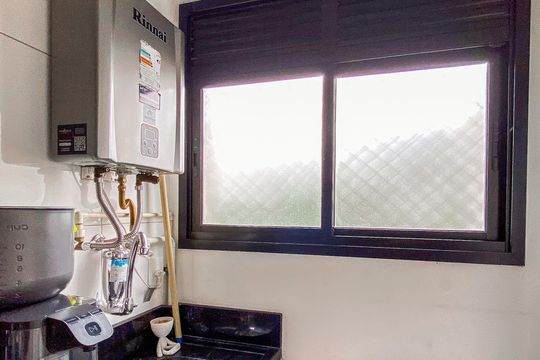 Área de Serviço de apartamento à venda com 2 quartos, 49m² em Vila Paranagua, São Paulo