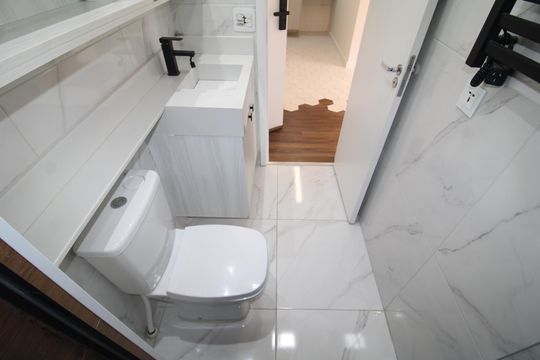 Banheiro de apartamento à venda com 2 quartos, 36m² em Tucuruvi, São Paulo
