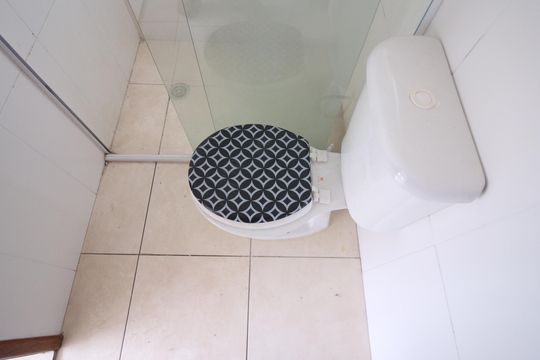 Banheiro de apartamento para alugar com 1 quarto, 35m² em Vila Carrão, São Paulo