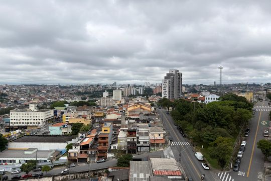 Quarto 1 Vista  de apartamento para alugar com 2 quartos, 46m² em Vila Santa Luzia, São Bernardo do Campo