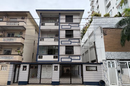 Fachada de apartamento para alugar com 2 quartos, 60m² em Embaré, Santos