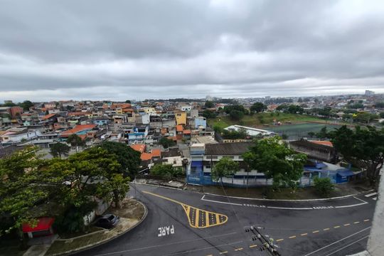 Vista de apartamento à venda com 2 quartos, 54m² em Jardim Pedro José Nunes, São Paulo