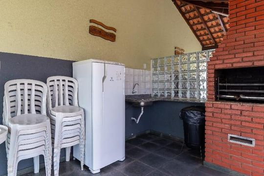 Área externa de apartamento à venda com 2 quartos, 54m² em Jardim Pedro José Nunes, São Paulo