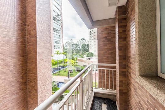 Vista de apartamento para alugar com 3 quartos, 136m² em Centro Empresarial Tamboré, Santana de Parnaíba