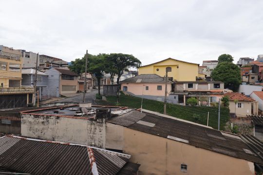 Vista da Sala de apartamento à venda com 2 quartos, 49m² em Vila Claudio, Santo André