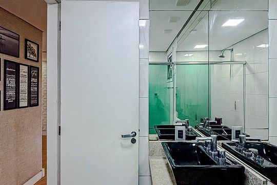 Cozinha de apartamento para alugar com 3 quartos, 65m² em Chácara Seis de Outubro, São Paulo