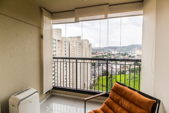 Varanda de apartamento para alugar com 2 quartos, 68m² em Jardim Esperanca, Barueri