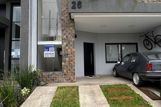 Placa  de casa de condomínio à venda com 3 quartos, 170m² em Vale Ville, Gravataí