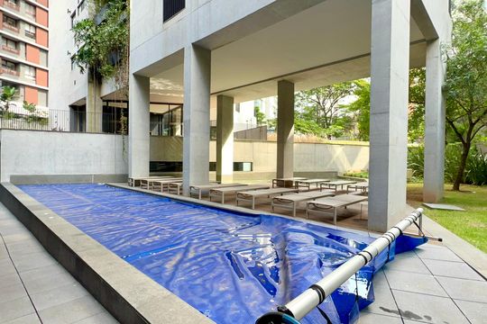 Piscina de apartamento para alugar com 2 quartos, 151m² em Jardim das Bandeiras, São Paulo