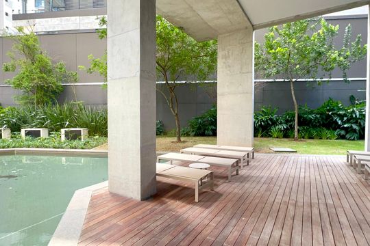 Piscina de apartamento para alugar com 2 quartos, 151m² em Jardim das Bandeiras, São Paulo