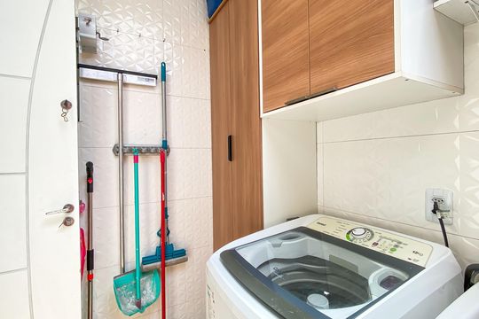 Área de Serviço de casa de condomínio à venda com 2 quartos, 60m² em Cidade Patriarca, São Paulo