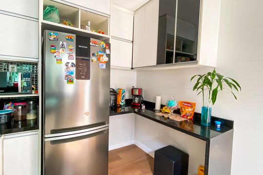 Cozinha de casa de condomínio à venda com 2 quartos, 60m² em Cidade Patriarca, São Paulo
