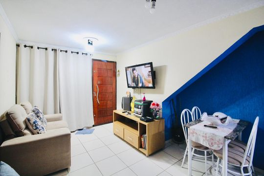 Sala de apartamento à venda com 2 quartos, 40m² em Vila Mara, São Paulo