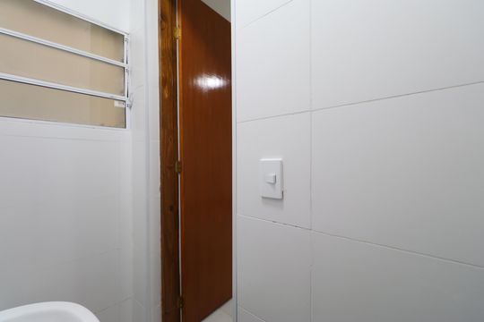 Banheiro da Suíte de apartamento à venda com 3 quartos, 100m² em Bom Retiro, São Paulo