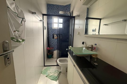 Banheiro de casa de condomínio para alugar com 2 quartos, 100m² em Vila Siqueira (zona Norte), São Paulo