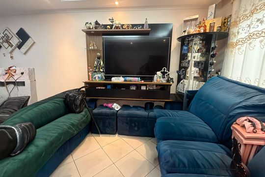 Sala de casa de condomínio para alugar com 2 quartos, 100m² em Vila Siqueira (zona Norte), São Paulo