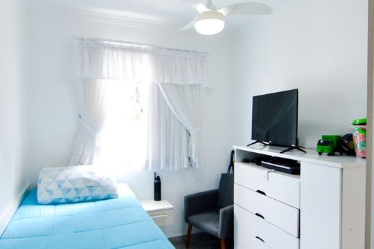 Quarto 1  de apartamento para alugar com 2 quartos, 54m² em Vila Augusta, Guarulhos