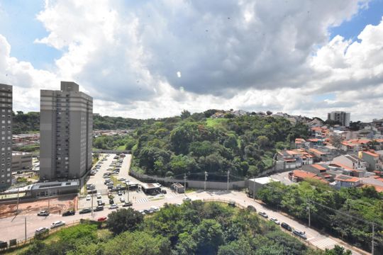 Vista da Varanda da Sala de apartamento para alugar com 2 quartos, 57m² em Horto Florestal, Jundiaí