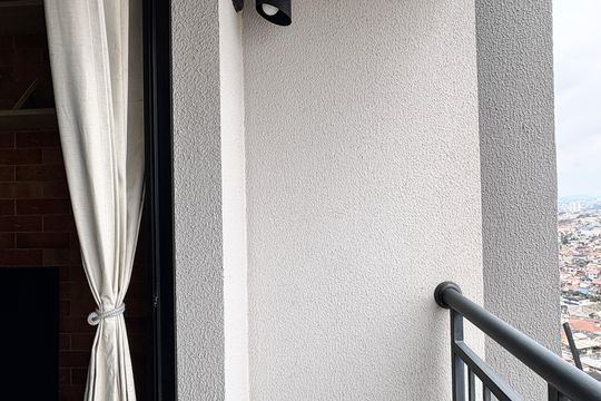 Varanda da Sala de apartamento à venda com 2 quartos, 45m² em Freguesia do Ó, São Paulo