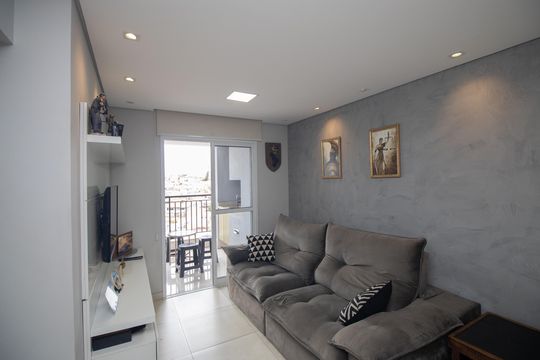 Sala de apartamento à venda com 2 quartos, 49m² em Vila Guilherme, São Paulo