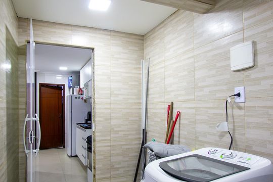 Área de Serviço de casa para alugar com 3 quartos, 120m² em Porto Velho, São Gonçalo