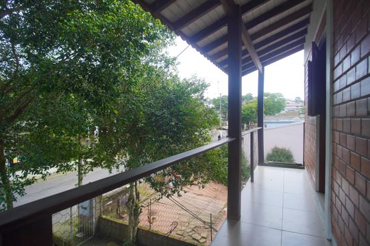 Varanda da Sala de casa para alugar com 2 quartos, 80m² em Vila Nova, Novo Hamburgo