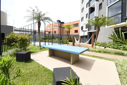 Área comum - Playground de apartamento para alugar com 2 quartos, 48m² em Hauer, Curitiba