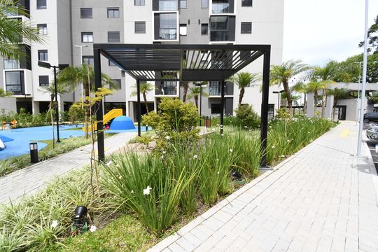 Área comum de apartamento para alugar com 2 quartos, 48m² em Hauer, Curitiba