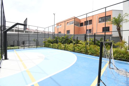 Área comum - Quadra Poliesportiva de apartamento para alugar com 2 quartos, 48m² em Hauer, Curitiba