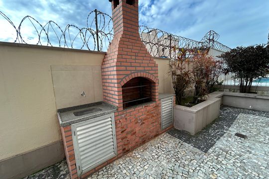 Área comum - Churrasqueira de apartamento à venda com 3 quartos, 130m² em Lins de Vasconcelos, Rio de Janeiro