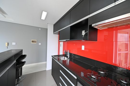 Cozinha de apartamento para alugar com 2 quartos, 59m² em São Judas, São Paulo