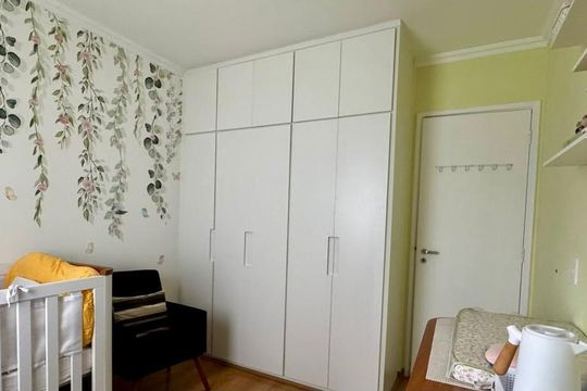 Quarto 3 de apartamento para alugar com 3 quartos, 123m² em Vila Andrade, São Paulo