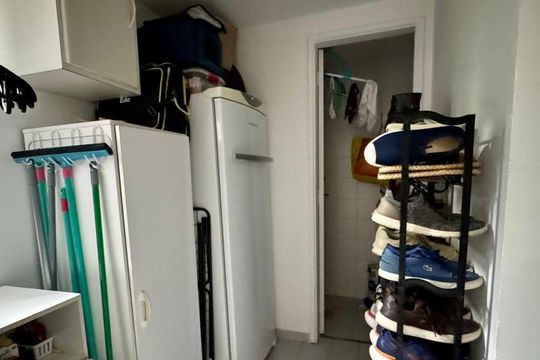 Área de serviço de apartamento para alugar com 3 quartos, 123m² em Vila Andrade, São Paulo