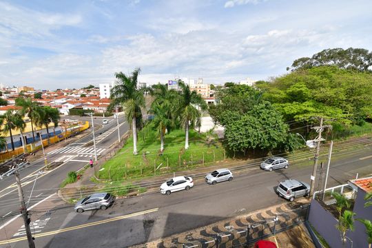 Sala - Vista de apartamento à venda com 2 quartos, 67m² em Vila Proost de Souza, Campinas