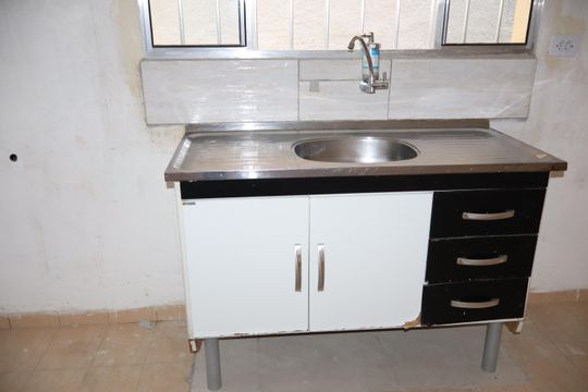 Cozinha de casa para alugar com 1 quarto, 65m² em Jardim Bandeirante (sao Rafael), São Paulo