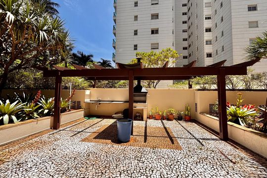 Área comum - Churrasqueira de apartamento à venda com 3 quartos, 148m² em Alphaville Industrial, Barueri