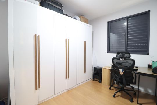 Quarto 1 de apartamento para alugar com 2 quartos, 57m² em Shopping Park, Uberlândia