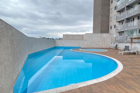 Área comum - Piscina de apartamento à venda com 1 quarto, 43m² em Vila Yolanda, Osasco