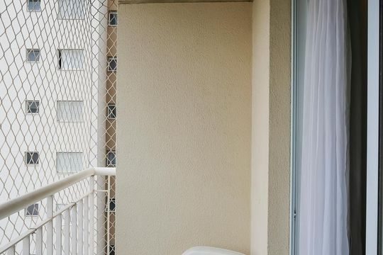 Varanda de apartamento à venda com 3 quartos, 70m² em Barcelona, São Caetano do Sul
