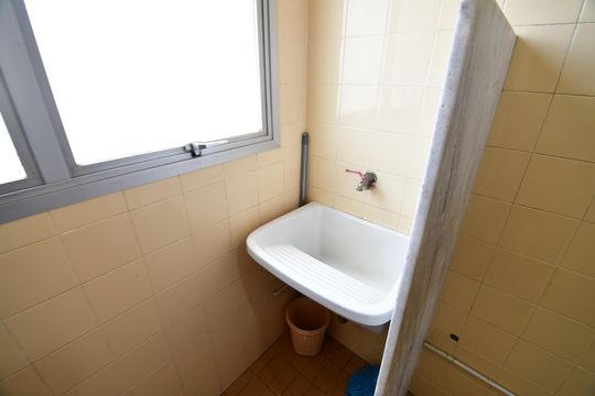 Cozinha de apartamento para alugar com 1 quarto, 43m² em Centro, Campinas