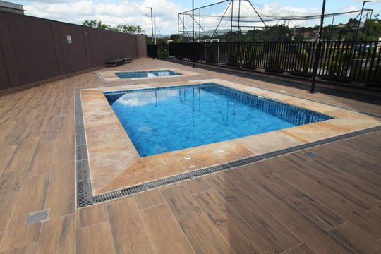 Área comum - Piscina de apartamento para alugar com 2 quartos, 60m² em Jardim das Paineiras Ii, São José dos Campos